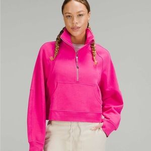 Lululemon Scuba Oversized 1/2-zip Funnel Neck